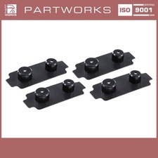 4x Dämpfungsblech Bremssattel für PORSCHE Boxster 987 Cayman 2.7 VORNE