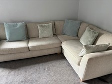 DFS Sophia L-Shaped Corner Sofa Pearl Colour – Very Good Condition