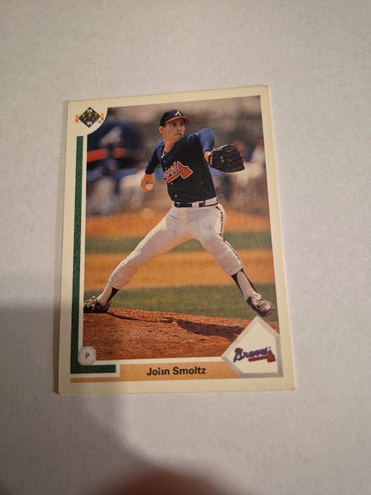 John Smoltz #264 Baseball Cards 1991 Upper Deck trading card — raw and PSA graded price guide