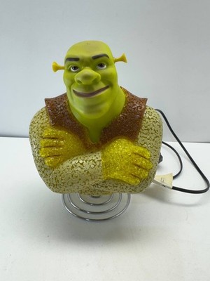 Shrek Crystal Accent Lamp DreamWorks Ogre Character Light Novelty Movie Decor