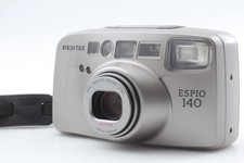 N MINT Pentax Espio 140 Point Shoot 35mm Film Camera w/Strap Batt. Fr JAPAN
