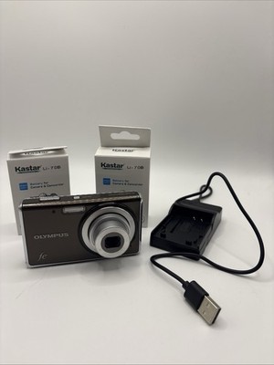 Olympus FE FE-4020 14.0MP Digital Camera Digicam Brown Tested Point And Shoot