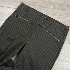 Liverpool Women  s Heidi Stretch Pull On Legging Pants Brown Houndstooth 16/33