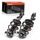 Front Pair (2) Complete Strut & Coil Spring Assembly Compatible with Kia