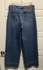 Lee Women's Legendary High Rise Wide Leg Stretch Jean Trouser Size 16 S/C — photo 4