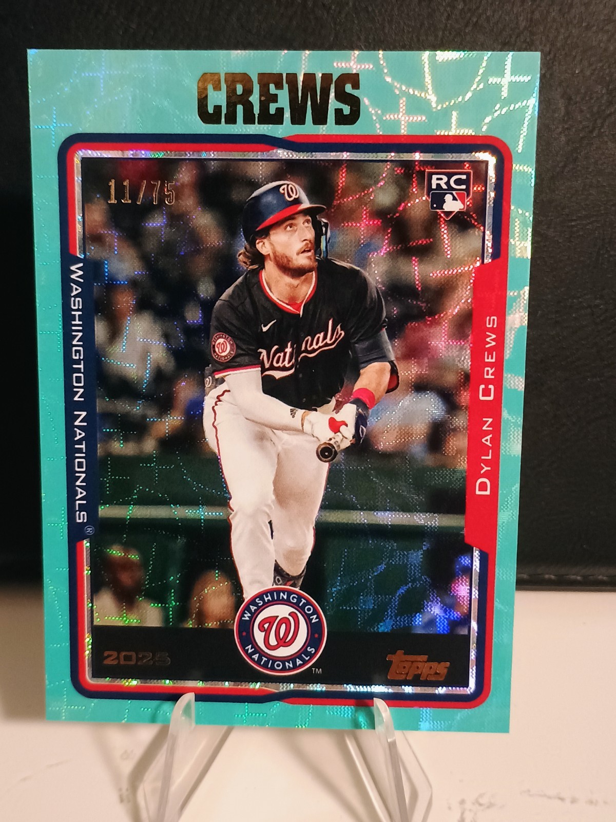 2025 Topps Archive- Dylan Crews (RC) #300 *Aqua Scope 11/75