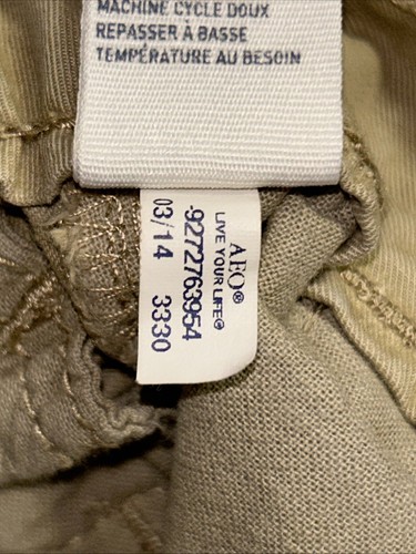 American Eagle Khaki Chino Pants Mens 31x30 Slim Straight Next Level Flex - Picture 5 of 6