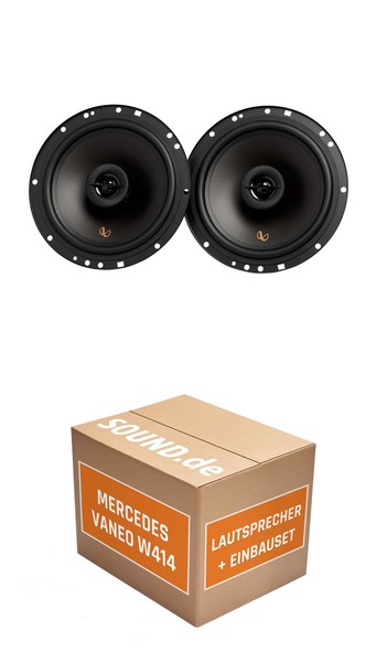 Lautsprecher Boxen Vorne Infinity Alpha 603F FüR Mercedes Vaneo W414 480Watt-image