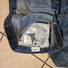 Levis 501 Jeans Mens W33-L32 Straight Fit Denim Blue Button Fly Cotton — photo 6