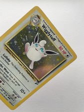 Pokémon TCG Wigglytuff 19/130 - English Base Set 2 Holo Rare Card