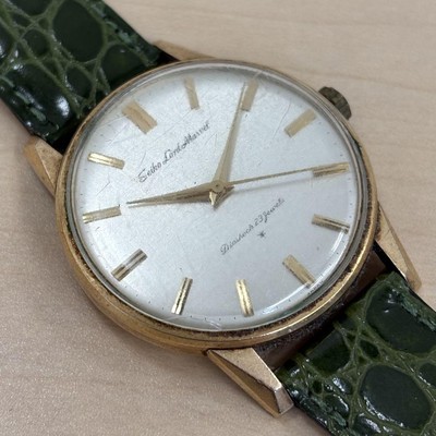 Seiko Lord Marvel 23 Jewels Manual Wind Watch Vintage Gold Case