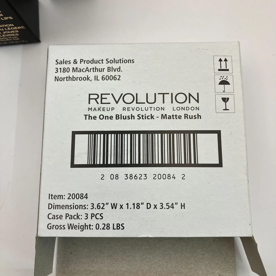 Makeup Revolution The One Fast Base Blush Stick Vibrant Or Sheer For Cheeks Lips - Image 2 of 4