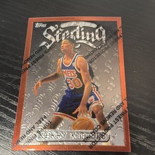 Kerry Kittle 1997 Topps Finest Sterling Bronze Card #210 Protective Coating Nets