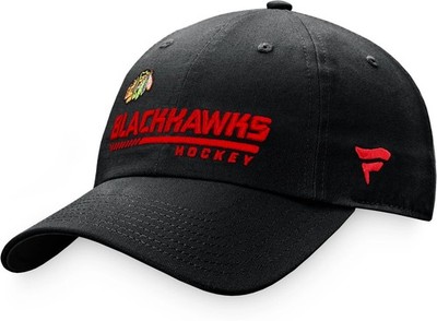 Fanatics Cap Kappe Authentic Pro Locker Room Unstructured Adjustable Cap NHL Chi