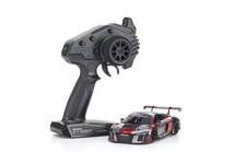 Kit completo de radiocontrol Audi R8 LMS 2016 gris/rojo tracción trasera Kyosho 1/28 Mini Z