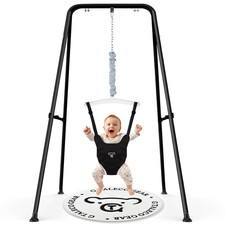 Baby Jumper with Stand,Baby Bouncer,Easy Set-Up,Baby Exerciser for Active Babies