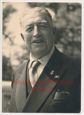 147514: Count Luckner, portrait photo, order Grand Cross of Merit, Temple Lords
