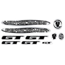 1999 GT BMX - Performer - for rainbow black frame decal set