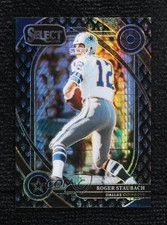 2024 Panini Select Club Level Black Dragon Scale Prizm 1/1 Roger Staubach HOF