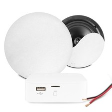 Bluetooth Ceiling Speaker Kit - BT20 Amplifier with PD NCSS6 8" Speakers