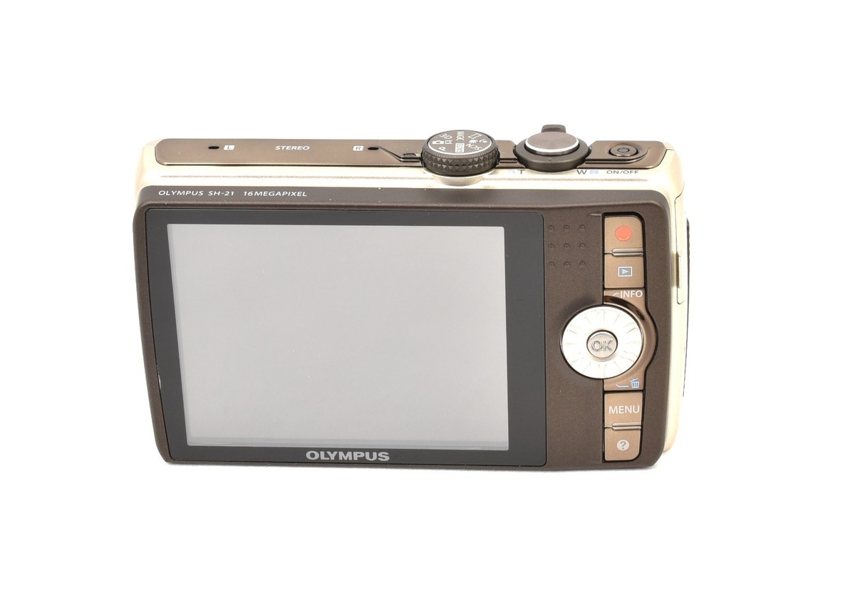 Olympus SH-21 16.0 MP Digital Camera - Gold for sale online | eBay