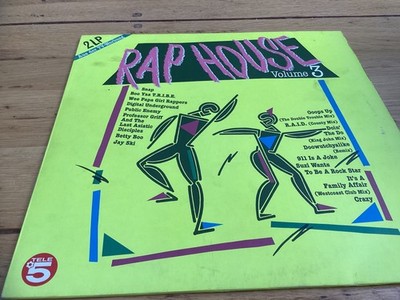 RAP House Vol. 3 Sampler DoLP 1990 BMG Ariola Snap Public Enemy mc Hammer u.a.