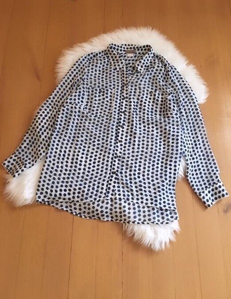 Women White Mandarin Shirt White 44 / XXL / 52
