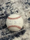 Tony Taylor Signed National League Baseball W/ Inscription - JSA CI09823