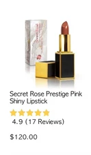 La Predire Prestige Paris Lipstick Secret Rose Retail $120 Sealed In Box