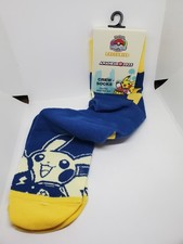 Pokemon World Championships 2025 Aneheim Pikachu Crew Socks Blue