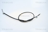 Hinten Rechts Triscan 8140 131117 Seilzug, Feststellbremse FüR Toyota