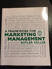 Framework for Marketing Management by Philip....