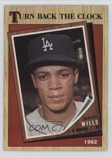 1987 Topps Turn Back the Clock Maury Wills #315 1oa8