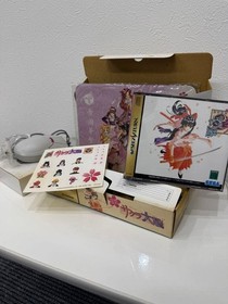 Sakura Wars Sega Saturn First Press Limited Edition Deluxe Box Set Bonus NTSC-J