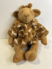 Retired RUSS Plush Beanie 16" GISELLA The GIRAFFE w/ Fur Coat  Sewn Eyes R1.2