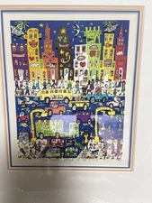 JAMES RIZZI "TOO MANY PEOPLE IN THE CITY" 3D Silkscreen Edition with Autograph