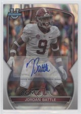 2022 Bowman U Chrome Prospect Lava Refractor 107/199 Jordan Battle #27 Auto 2h5