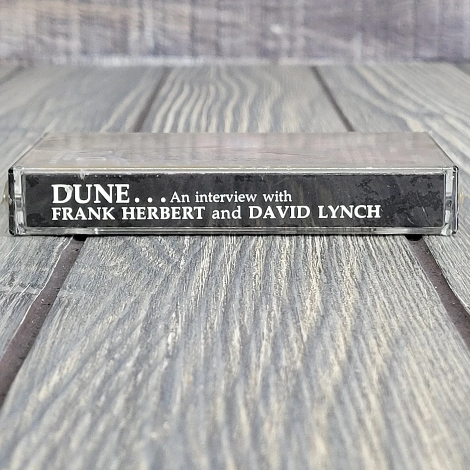 Dune: A Recorded Interview (Cassette, 1983) Frank Herbert and David Lynch Sealed - Image 4 of 4