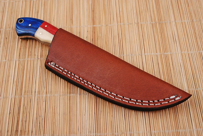 #ad CUSTOM HAND MADE PURE LEATHER SHEATH FOR FIXED BLADE KNIFE $10.79