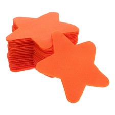 48pcs Carpet Spot Markers: 4 inch Classroom Carpet Spots - Star Shape Reusable
