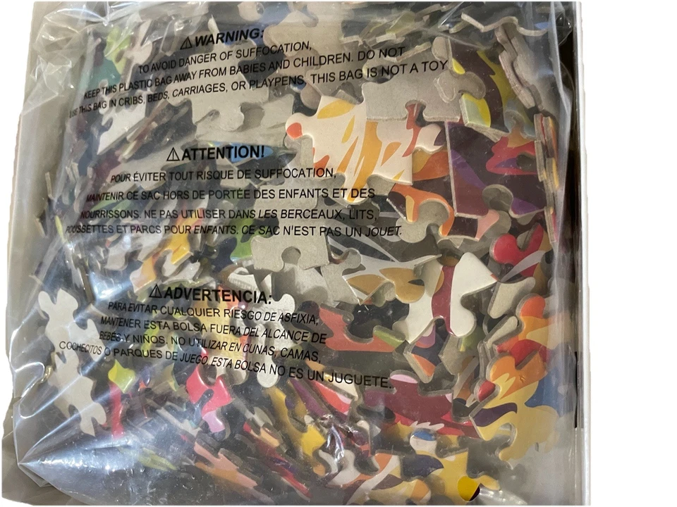 Buffalo головоломка лот из 2 300 шт цвет тигр жизнь хорошо новый все там яркий - Изображение 4 из 4