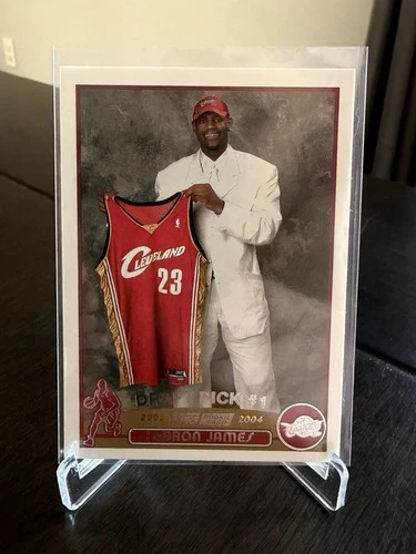 2003-04 Topps - Draft Pick LeBron James #221 (RC)