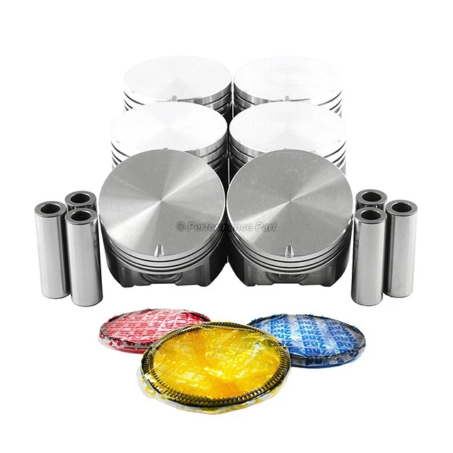 Pistones con anillos para 92-03 Dodge 3,9 L V6 OHV Magnum Foto 2 de 4