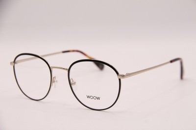 NEW WOOW RUSH HOUR 1 COL 901 BLACK SILVER HAVANA AUTHENTIC EYEGLASSES 49-20