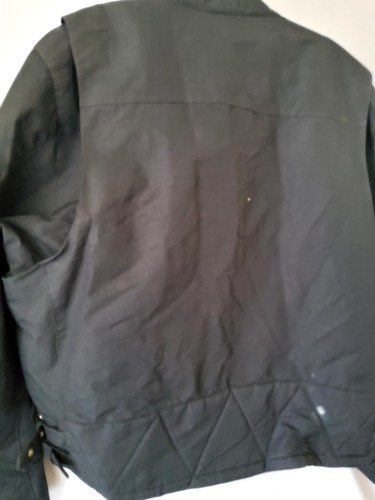 Harley Davidson Black Men’s XL Riding Jacket Sleeve Spell Out RN 103819 CA 03402 - Picture 12 of 12