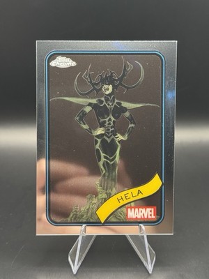 Hela 2025 Topps Chrome Marvel Comics #79 Trading Card FREE SHIPPING