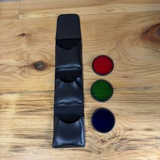 Hoya 58mm Pop-filters Red, Blue Green And Case