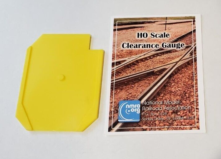HO Scale NMRA Standards & Clearance Gauges Model Trains Track