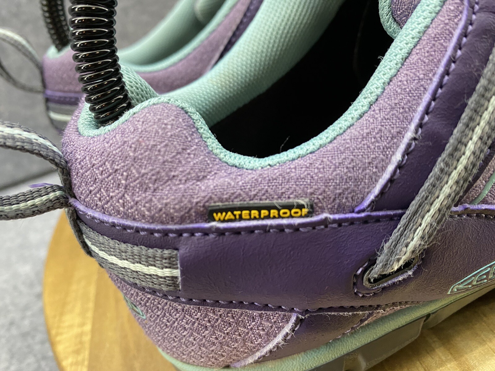 Scarpe da ginnastica Keen Chandler CNX viola e blu outdoor escursionismo donna 6