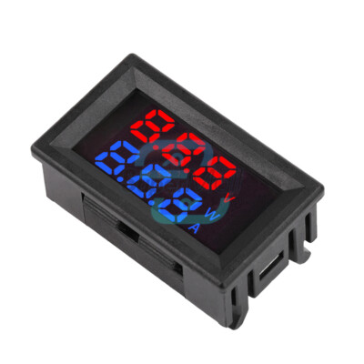 High Precision Dual Digital AC Voltage Current Power Meter AC 90~380V 0~10A/30A